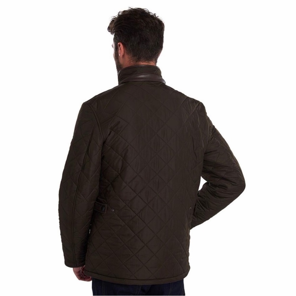 Barbour Men’s Powell Quilted Jacket - Picture 5 of 7